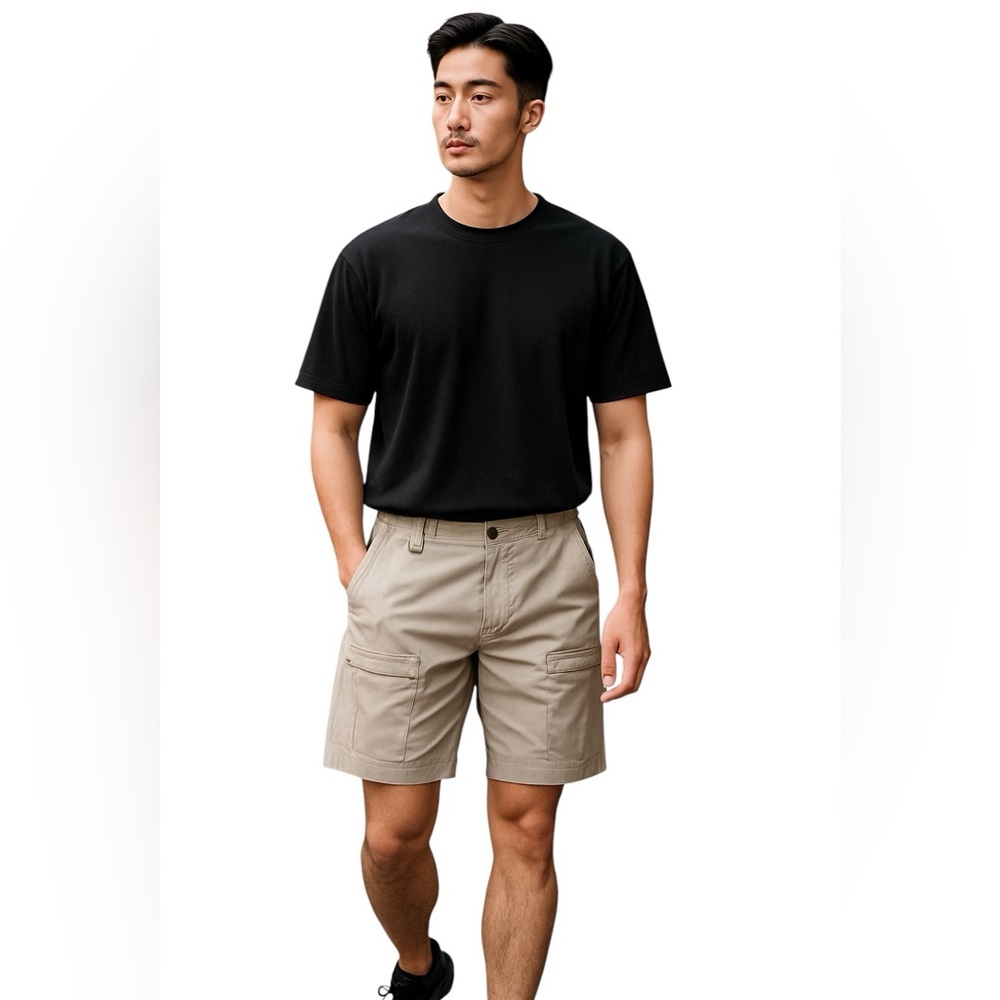 GRADUAL MENS SHORTS Size L Tan